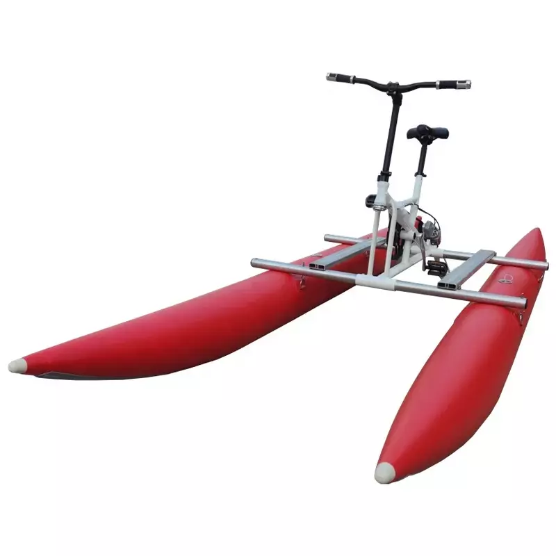 Bicicleta de agua inflable, equipo de deportes acuáticos, barcos de pedal, hecho en China, a la venta