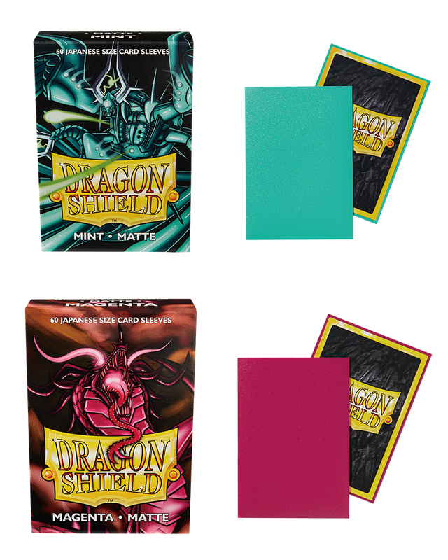 Dragon Shield 60PCS/box YGO Game Cards Sleeves Playing for Japanese Yu-Gi-Oh Small Sized MINI Board Game Cards Protector Cover