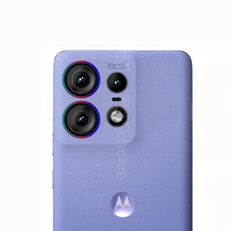 Rückfahr kamera Schutz glas für Motorola Moto Edge 50 Pro Edge50Ultra Edge 50Fusion Metallring Kamera Schutz Objektiv Film Glas
