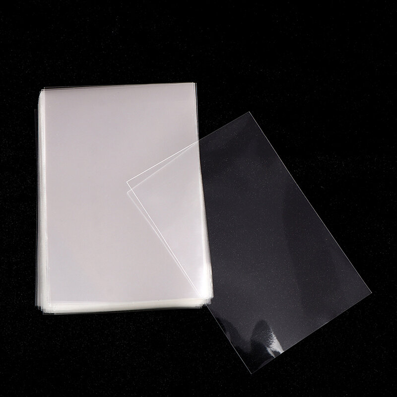 100 pz/pacco Card Sleeve Cards Protector Magic killer of Three Kingdom Football Star Card giochi da tavolo trasparenti 60*90mm