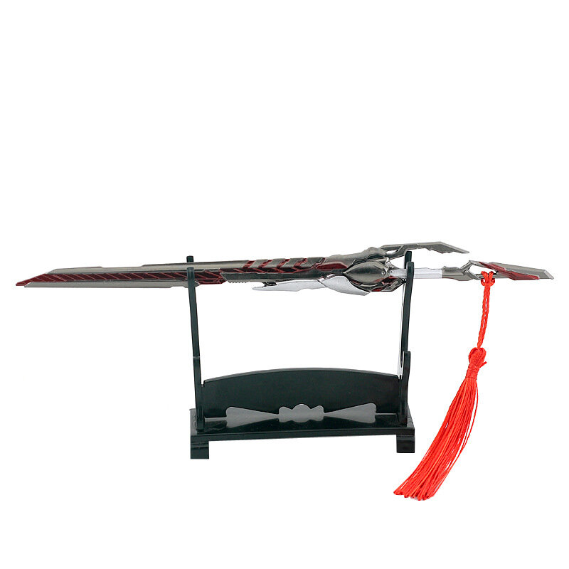 オープントゥのアロイスレターソード,22cm,イベント用,中国の剣カッター,ヴィンテージの装飾