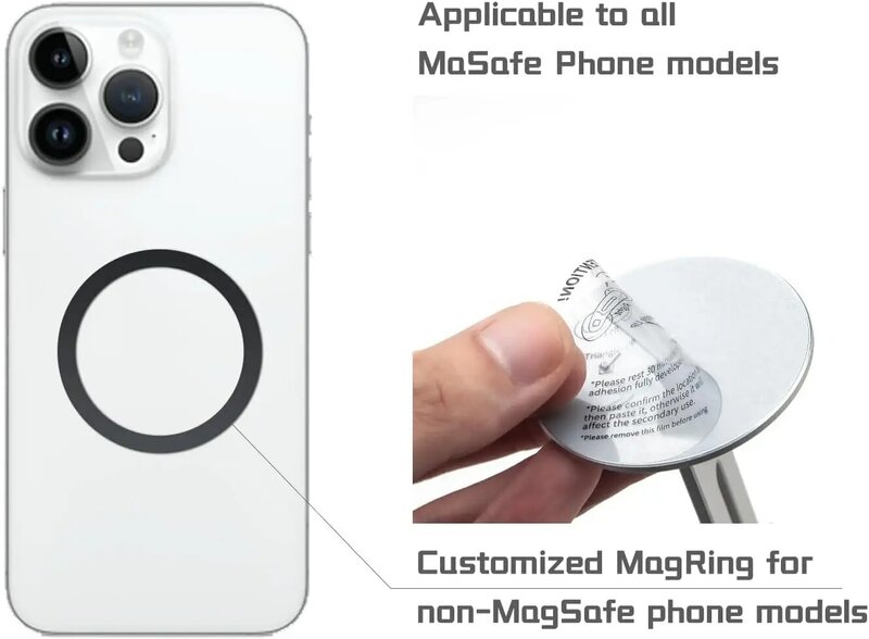 Magnetische Auto Telefoonhouder Voor Tesla Model 3/Y/X/S Voor Magsafe Iphone 14 13 12 Metalen Uitbreidingsbeugel Laptop Scherm Zijbevestiging