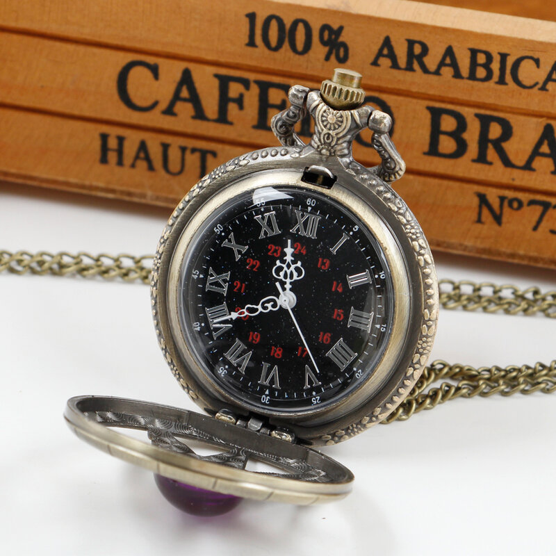 Projekt biżuterii damski wykwintny kwarcowy zegarek kieszonkowy naszyjnik elegancki wisiorek Retro prezent z na łańcuszku FOB zegarkami 시przyp.