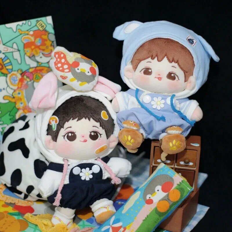20cm cotton baby clothes with dual color shoulder straps can be worn for normal/chubby bodies