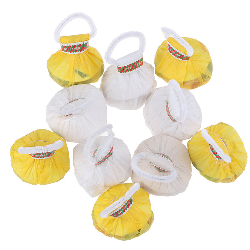 5Pcs Throw Streamers Magic Tricks Multicolor Or White Spider Thread Magic Props Accessories Stage