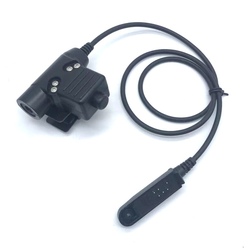 Baofeng UV-9R plus u94 ptt z taktischer militärischer adapter für UV-XR BF-A58 BF-9700 GT-3WP biway radio ptt mic headset adapter