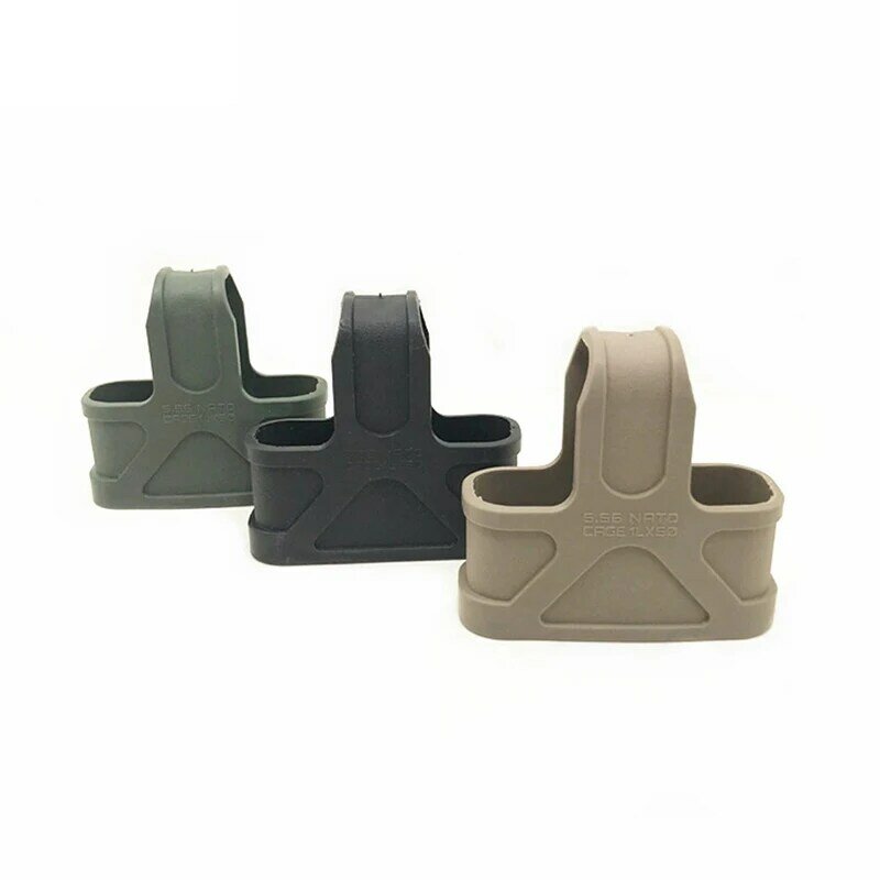 1Pc M4 Clip Rubber Sleeve Universal Clip Sleeve 5.56 Tactical Magazine Quick-pull Set Triangular Modification Accessories
