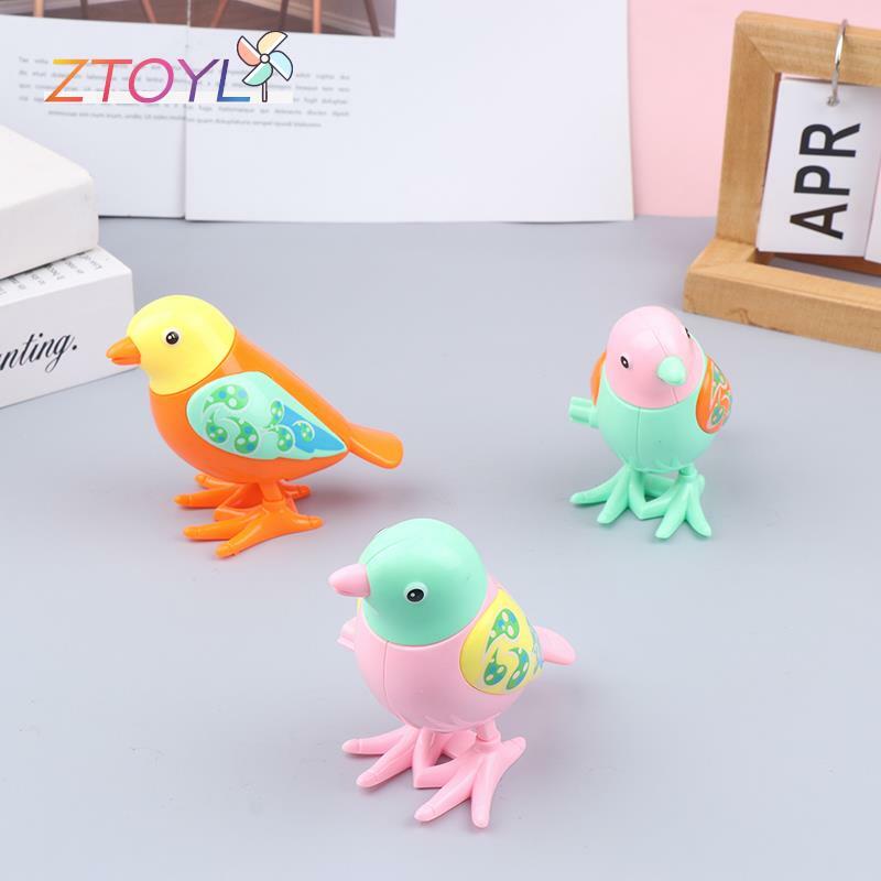 Nowa nakręcana zabawka kreskówka dla dzieci kręta kreatywna skacząca mała sroka ptak Puzzle małe zwierzę prezent dla dziecka