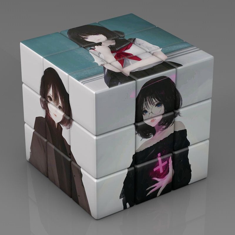 Cinese classica Poetry Magic cubo rimovibile 3x3 magnetico spedizione gratuita 3x3x3 cubo magnetico giocattoli educativi per bambini regalo per bambini
