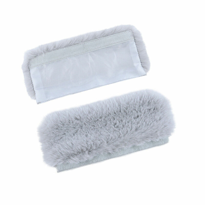 1PC Furry Fur Handbag Handle Fastener Cover Strap per Winter Bag Handle Women Purse Shoulder Crossbody Bag Strap Accessorie 2023
