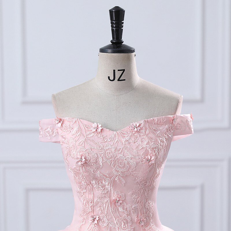 Ashley Gloria 2024 lato nowe słodkie Quinceanera sukienki eleganckie z odkrytymi ramionami prawdziwe zdjęcie suknia balowa klasyczna sukienka
