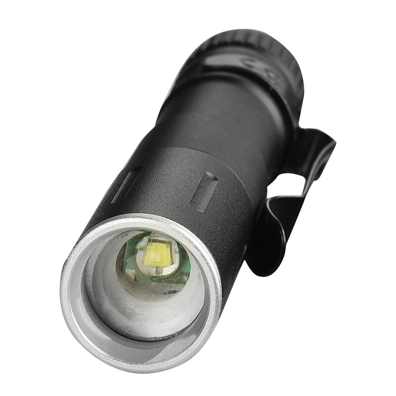 Đèn Pin LED Mini ZOOM 7W Q5 1000LM Đèn Pin Chống Nước LED Phóng To Lanterna AAA Pin Đèn Led Dành Cho Cắm Trại LED Khẩn Cấp bóng Đèn