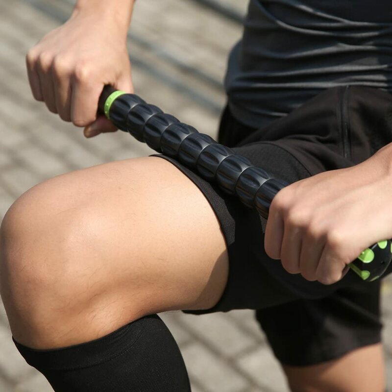 Tongkat Rol Pijat Otot untuk Atlet, Pijat Otot Kaki Belakang untuk Mengurangi Rasa Sakit, Kehilangan Kekencangan, dan Kram Yang Menenangkan