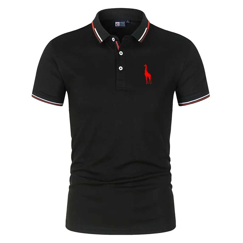 Men's Polo Shirts Are Versatile, Short-sleeved, Casual Slim Fit, Business Thin, Breathable, New Summer, Fashionable, Golf