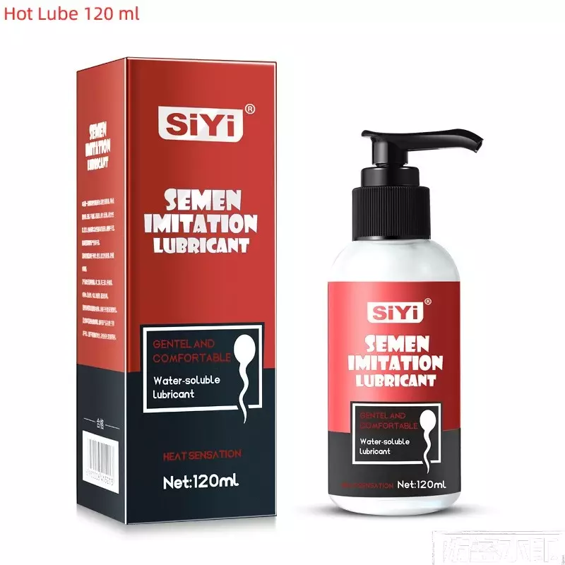 Óleo lubrificante de sêmen para homens e mulheres, novo lubrificante quente, óleo, 120ml, 2023