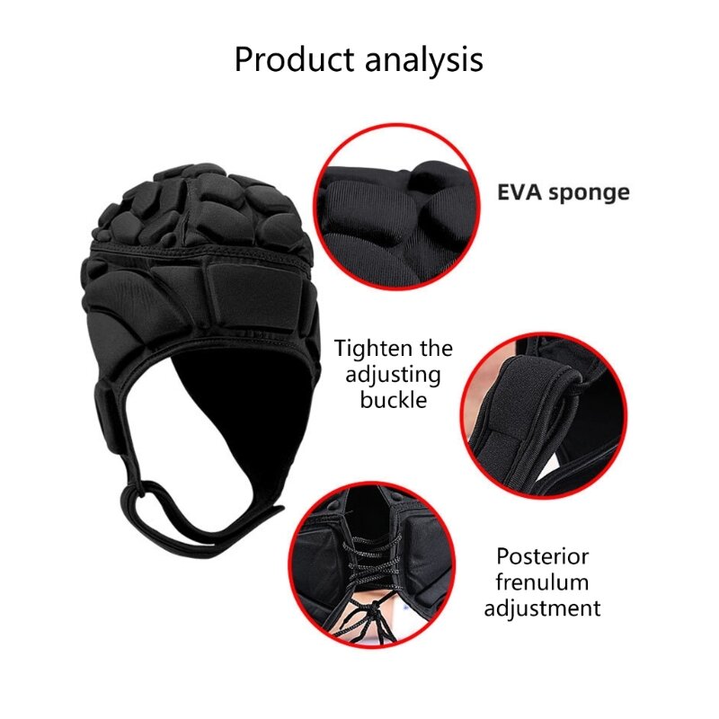 ロッククライミング用サッカー用調節可能な軽量設計フットボールヘルメット