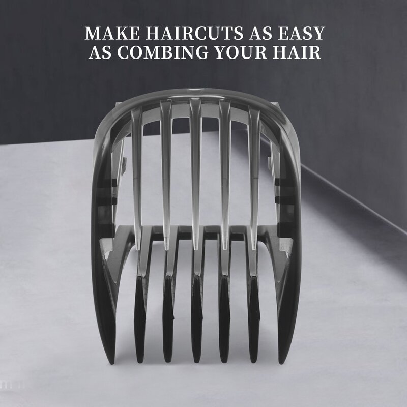 Acessório preto do pente para o cabelo de Philips, cortador do cabelo, HC3400, HC3410, HC3420, HC3422, HC3426, HC5410, HC5440, HC5447, HC5450, 7452
