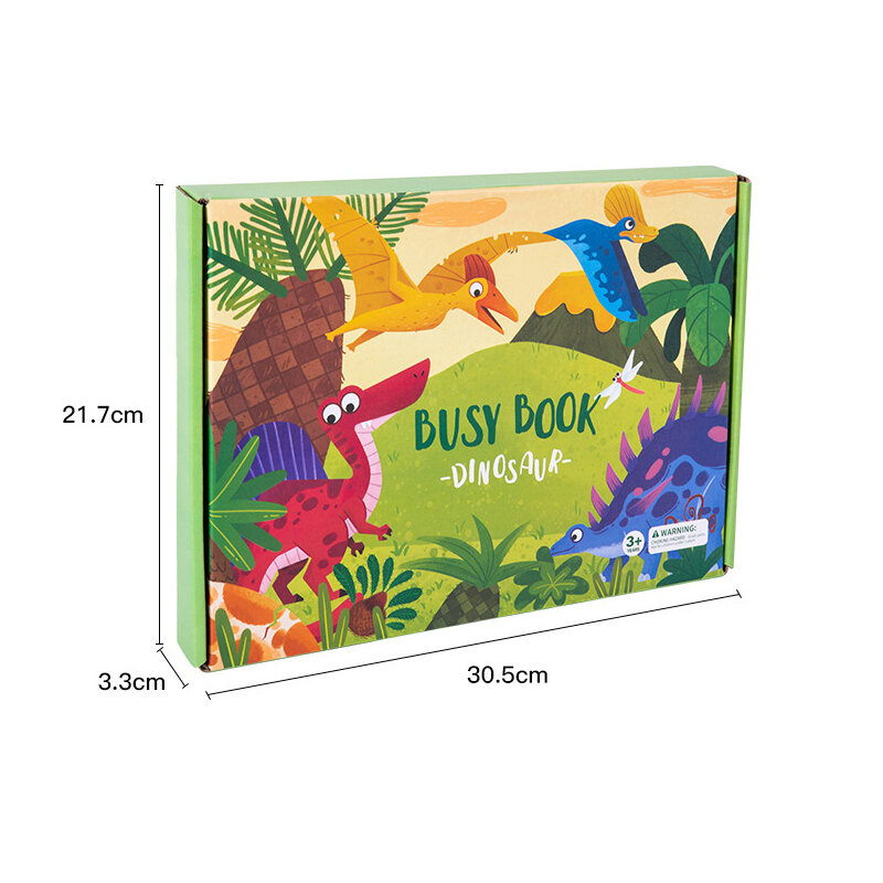 Montessori Busy Book for Kids, Pré-Escolar, Atividade Infantil, Paróquia Tranquila, 2 a 4 Anos