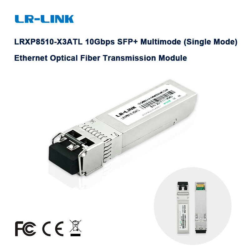 LR-LINK 8510-X3ATL 500M Sfp + Mmf 10G 10Gb 850nm Transceiver Sfp + Module Ddm Compatibel Met Cisco