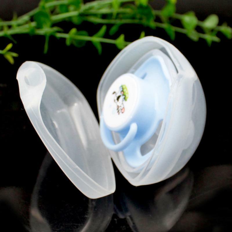 Unisex Portable Clear Pacifier Box Pacifier Accessories Pacifier Container for Travel Chupeta Home Travel Accesssories
