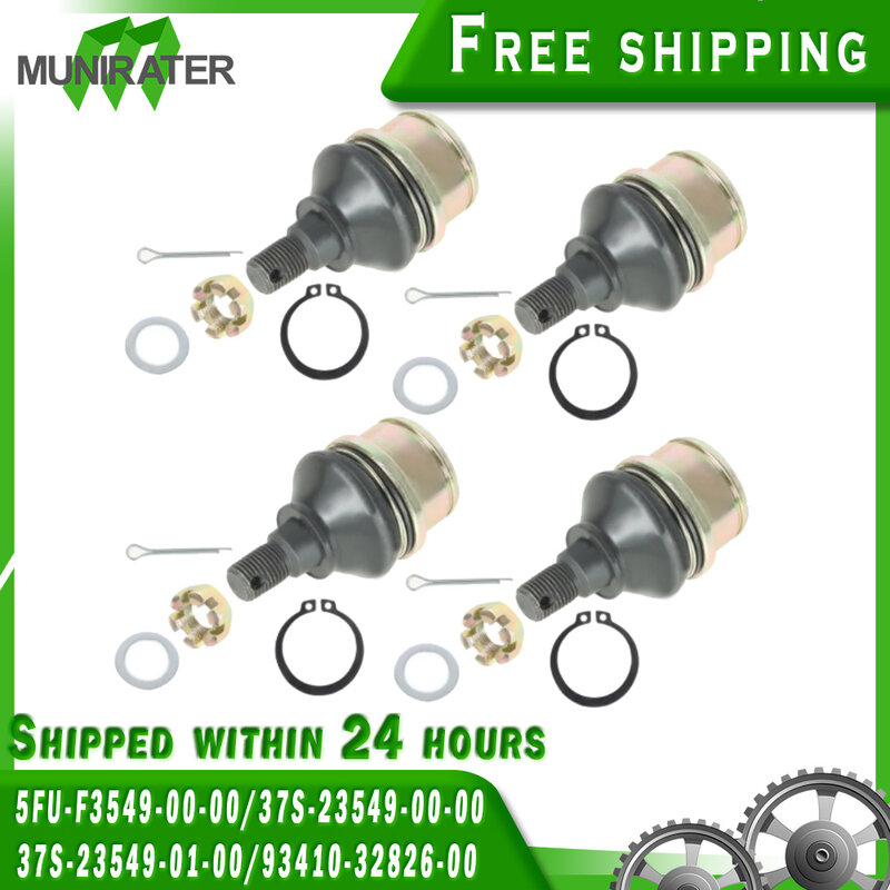 Ball Joints for Yamaha 5FU-F3549-00-00 37S-23549-00-00 37S-23549-01-00 4 Sets
