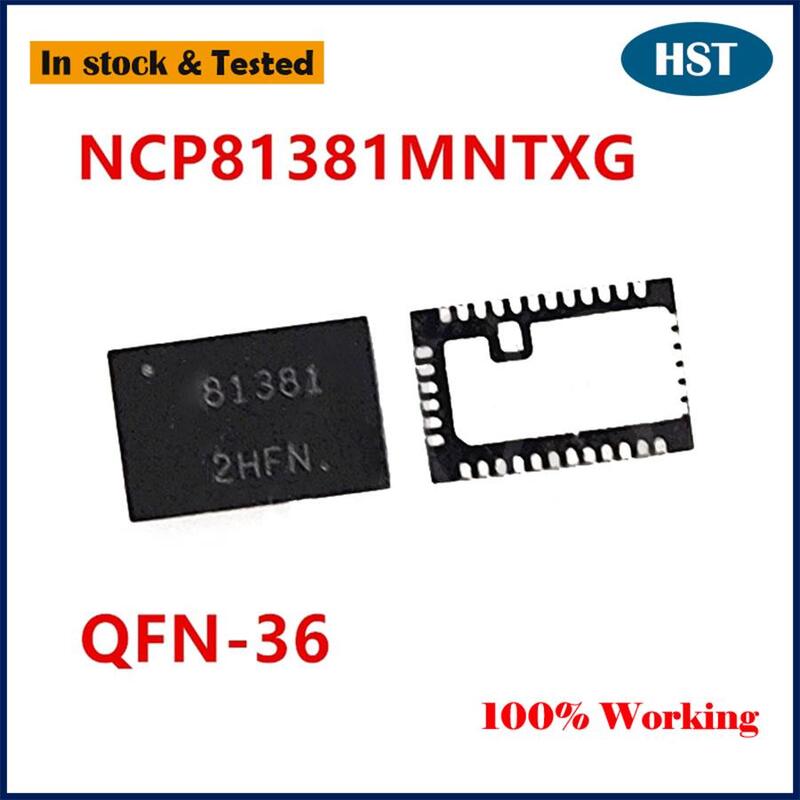 5 sztuk/partia nowy oryginalny układ NCP81381MNTXG 81381 81382 NCP81382 NCP81382MNTXG QFN IC