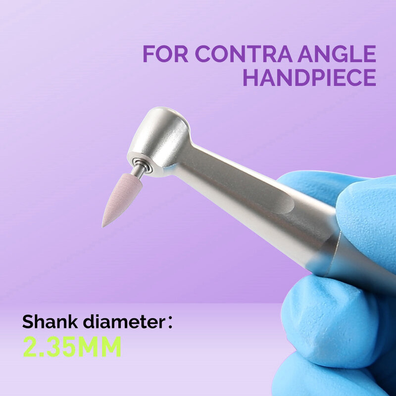 10 Pcs/Bag Dental Silicone Polishing for Contra Angle Handpiece Mid-coarse/Coarse/Fine Finishing