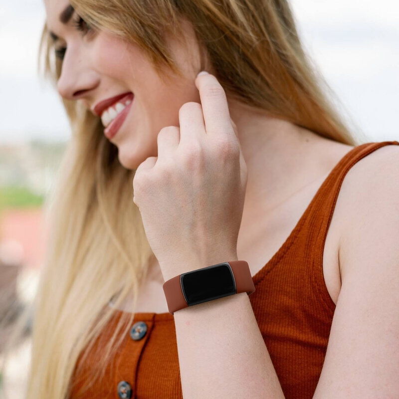 Ремешок силиконовый для Fitbit Charge 6 5, сменный спортивный браслет для смарт-часов