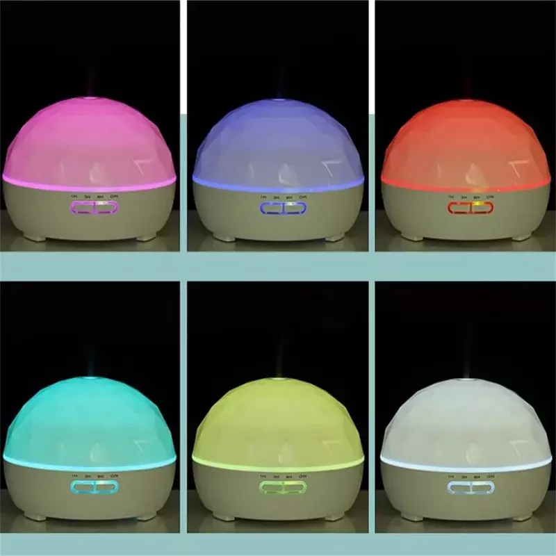 Umidificatore d'aria diffusore nebulizzatore 300ML macchine per aromaterapia spegnimento automatico senz'acqua per studio in ufficio Yoga Home 7 luci a LED