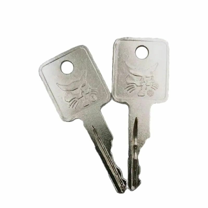 Llave Bobcat de 2 piezas aplicable a S550, s185, cargador de dirección deslizante, llave de barredora, piezas de excavadora s331 / S160