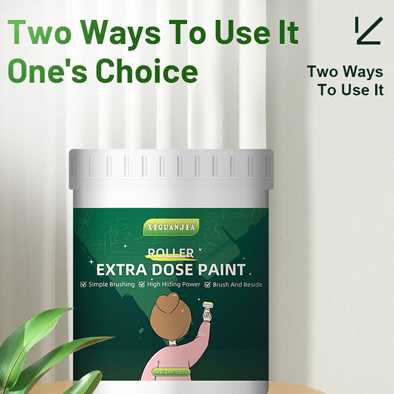 Multicolor Environmental Latex Paint Strong Adhesion Wall Refurbishment Paint Wall Repair Supplies