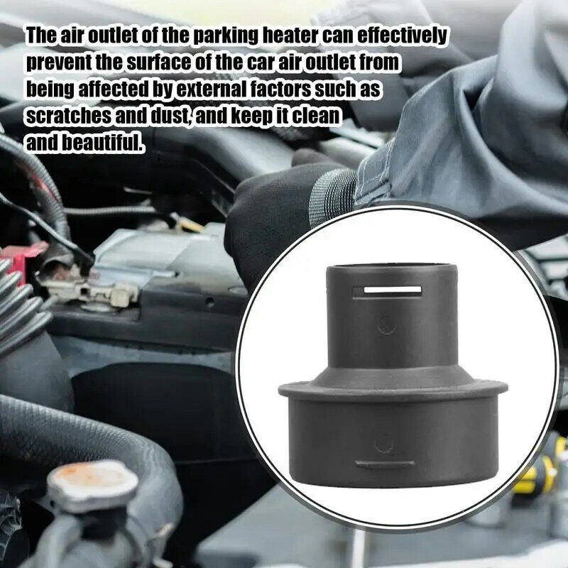 Parking Heater Adapter Tube ABS Parking Heater Adapter Exhaust And Ducting Pipe Connectors For Parking And Night Boat Heaters
