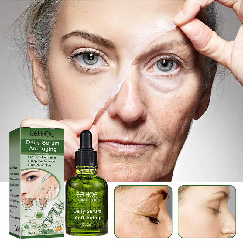EELHOE Deep Anti Wrinkle Serums 20ml Moisturizing Anti-aging Lifting Firming  Fade Fine Lines Face Essence Whitening Face Care