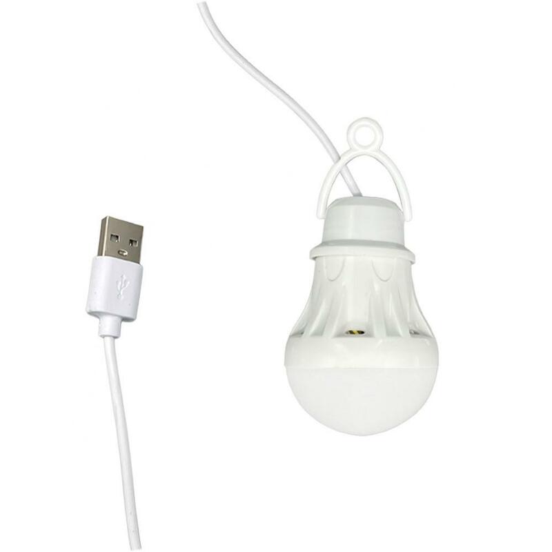 휴대용 USB LED 전구, 캠핑 조명, 미니 전구, 파워 북 라이트, 학생 스터디 테이블 램프, 야외 낚시 조명, 5V