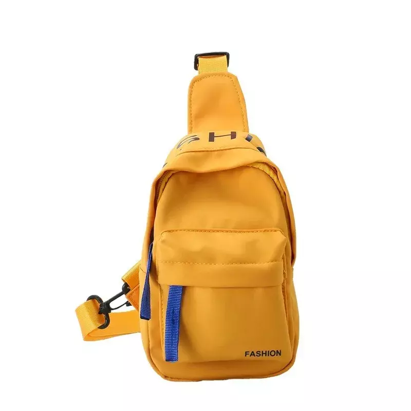 Bolso de pecho para niños y niñas, bolsa cruzada de hombro informal Simple, monedero, mochila, colección de viajes