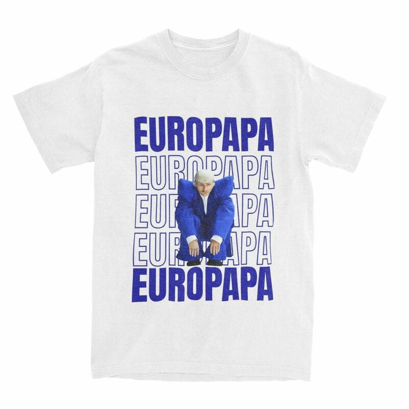 Eurovisions 2024 Joost Klein Europapa Men Women T Shirt Merch Novelty Tees T-Shirt Cotton Plus Size Clothing
