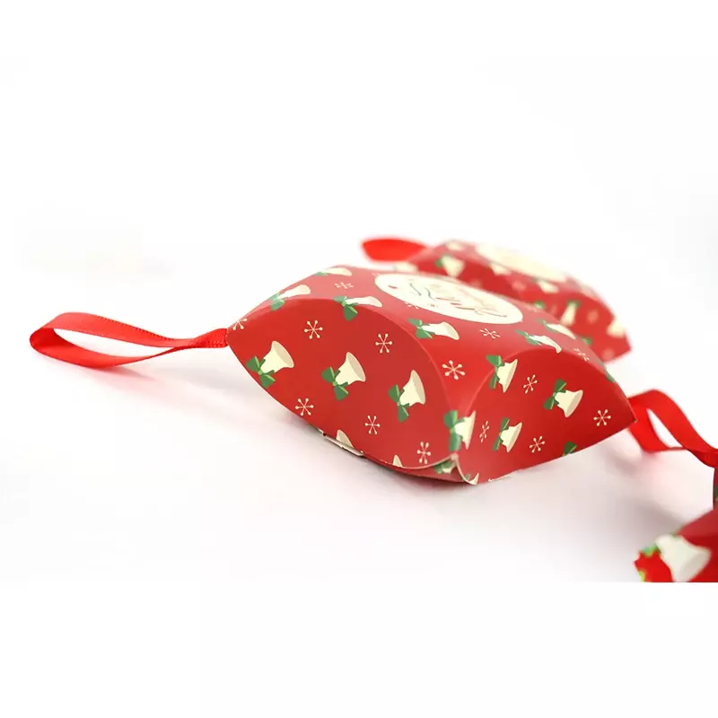 Boîte Décorative Créative Personnalisée en Forme d'Étoile, Petit Emballage en Papier pour Cadeau de Noël, Paquet de Bonbons