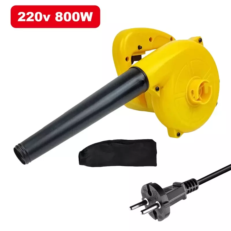 Electric Air Blower 220v 800W Suction Leaf Computer Dust Cleaner Collector Power Tools