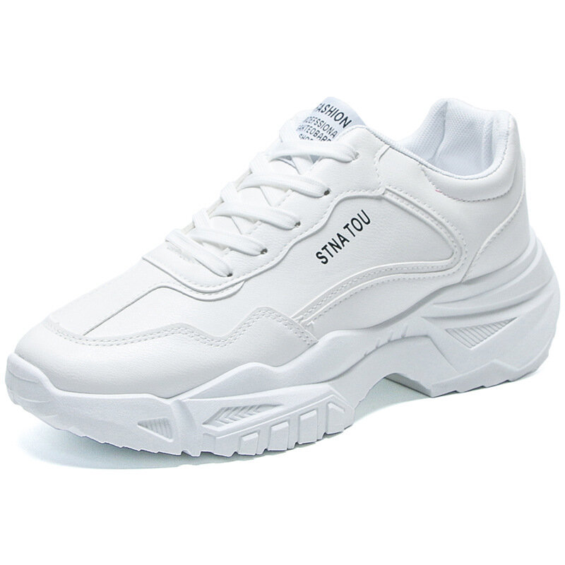 Новинка Весна 2024, мужские спортивные кроссовки для бега, обувь на толстой подошве, модная спортивная обувь для отдыха на открытом воздухе