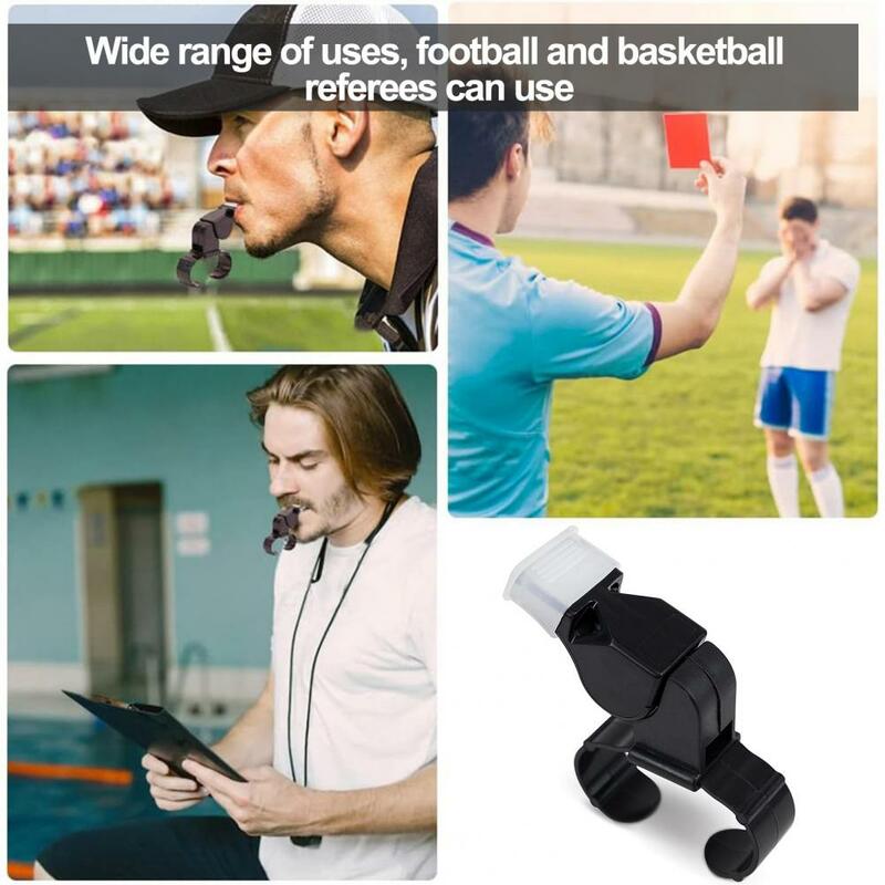 Compact Whistle Soccer Whistle Ultralight Fingergrip Referee Whistles for Loud Crisp Sports Calls Ideal for Basketball Soccer