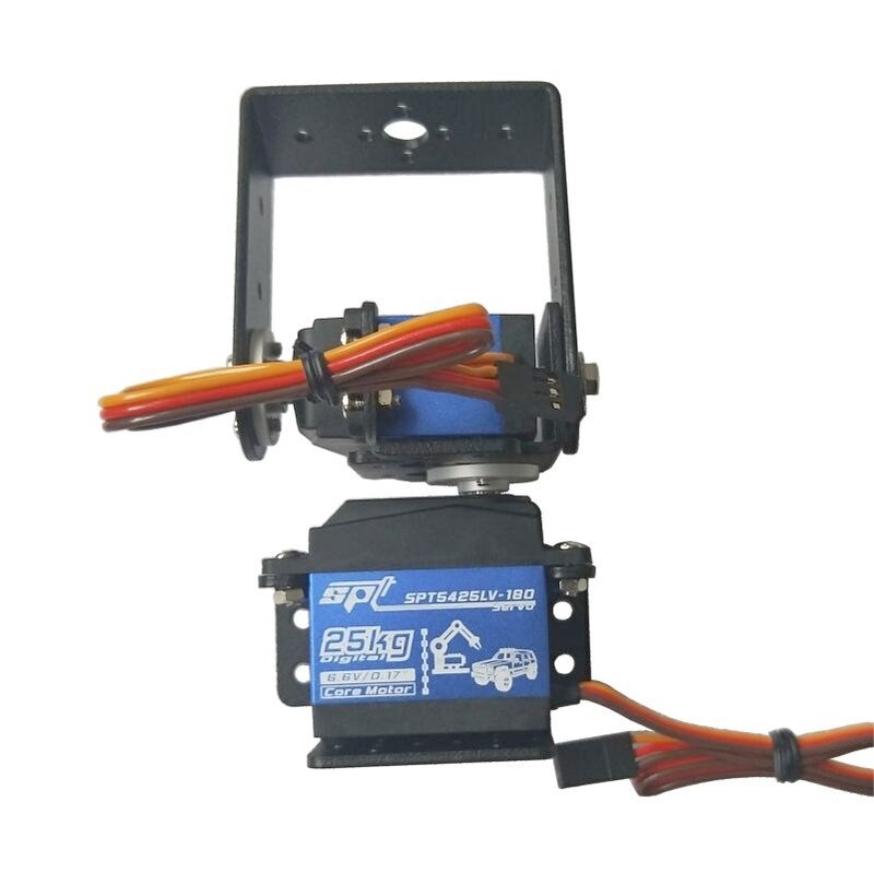 2 DOF Robot Pan e Tilt Servos staffa Kit di montaggio sensore per Arduino compatibile Robot MG996 Kit programmabile fai da te educativo