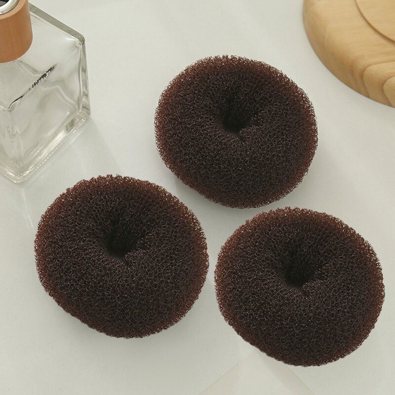 2pcs Extra Large Size Hair Bun Donut Maker Ring Style Bun Women Chignon Hair Donut Buns Maker Hair Shaper Hair Bun Maker In For