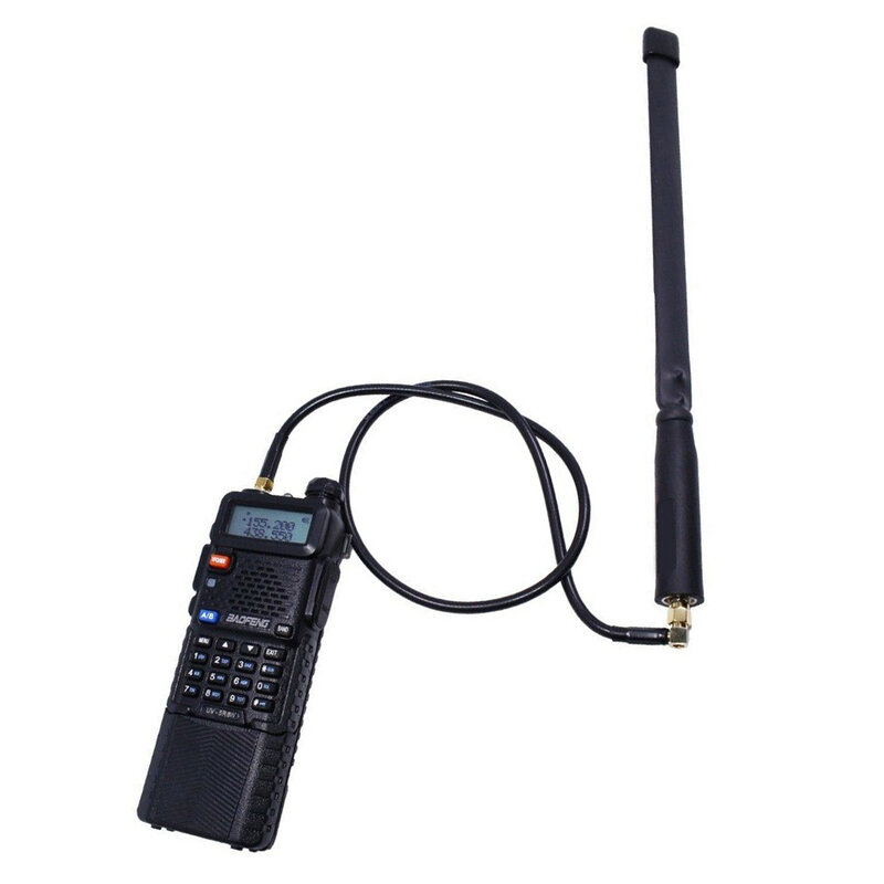 Câble coaxial radio pour Baofeng UV-5R UV-82 UV-9R Walperforated Talkie 60/100cm antenne câble d'extension AR-152 AR-148 SMA mâle-femelle