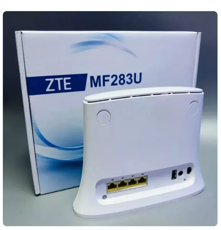 ZTE MF283U Router nirkabel 4G LTE, Router nirkabel tidak terkunci MF283 CPE 150MBS Wifi Hotspot Gateway nirkabel