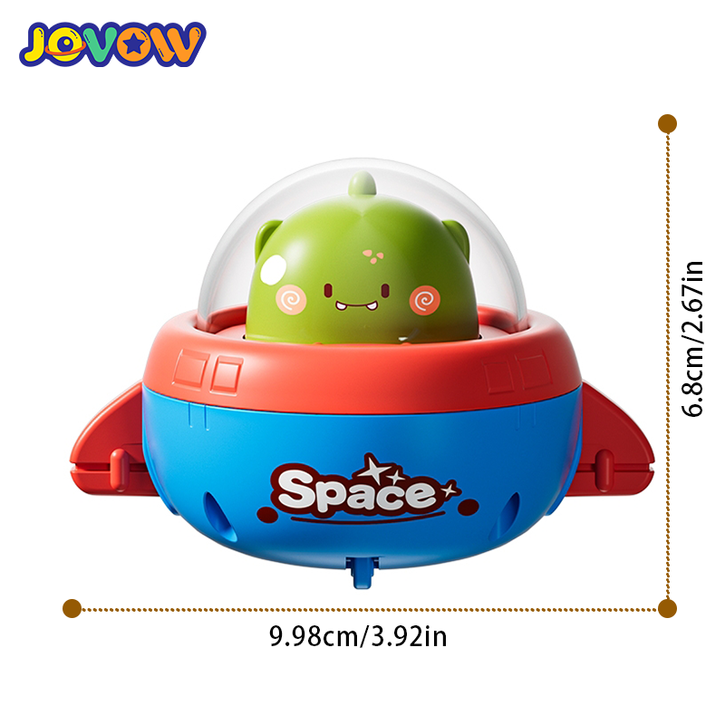 Inertia Drive Spacecraft Toy para crianças, pato, dinossauro, crianças Press Sliding, puzzle da criança, engrenagem de resgate, brinquedos do carro, atacado