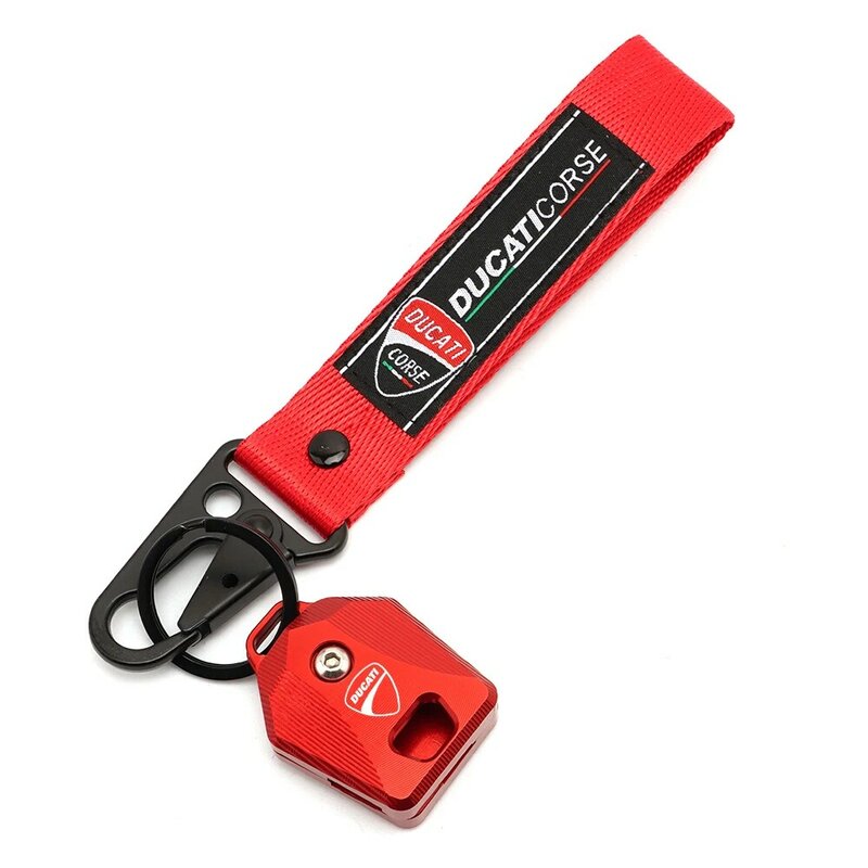 For Ducati 620 696 600 748 848 999 1098 800 900 749 1198 Monster S2R/S4/S4R/ST3 620 696 Motorcycle Keychain Key Cover With Logo