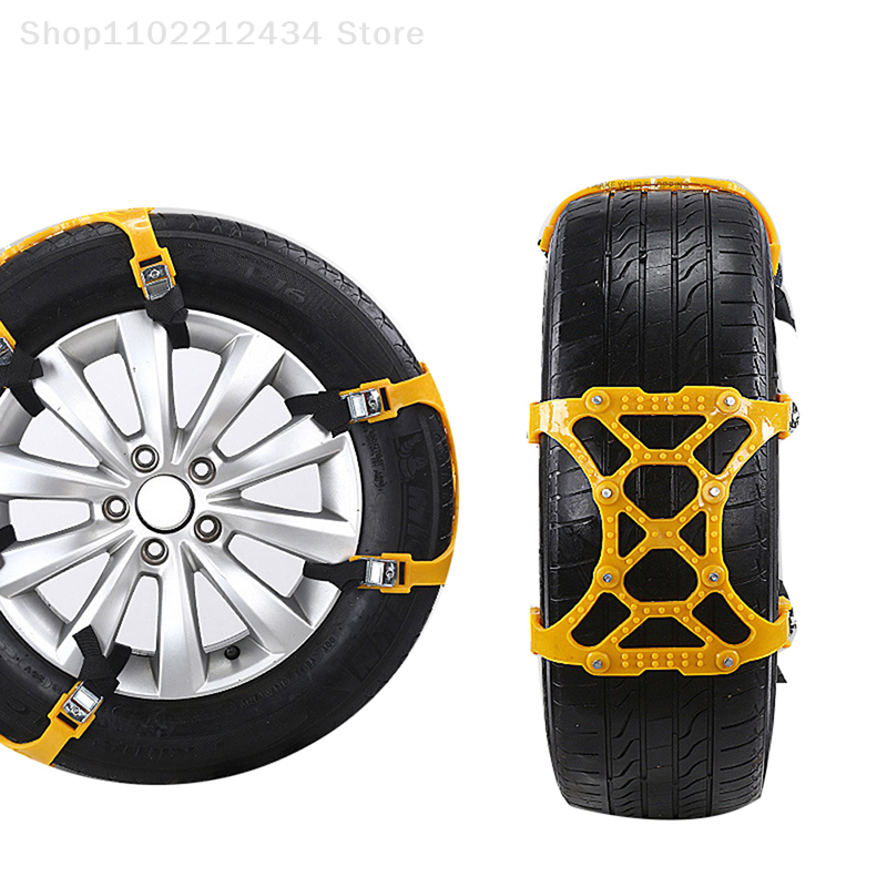 Winter Car Snow Chain Thickened Non-slip Tire Chain for SUV Off-road Vehicles Car Snow Chain