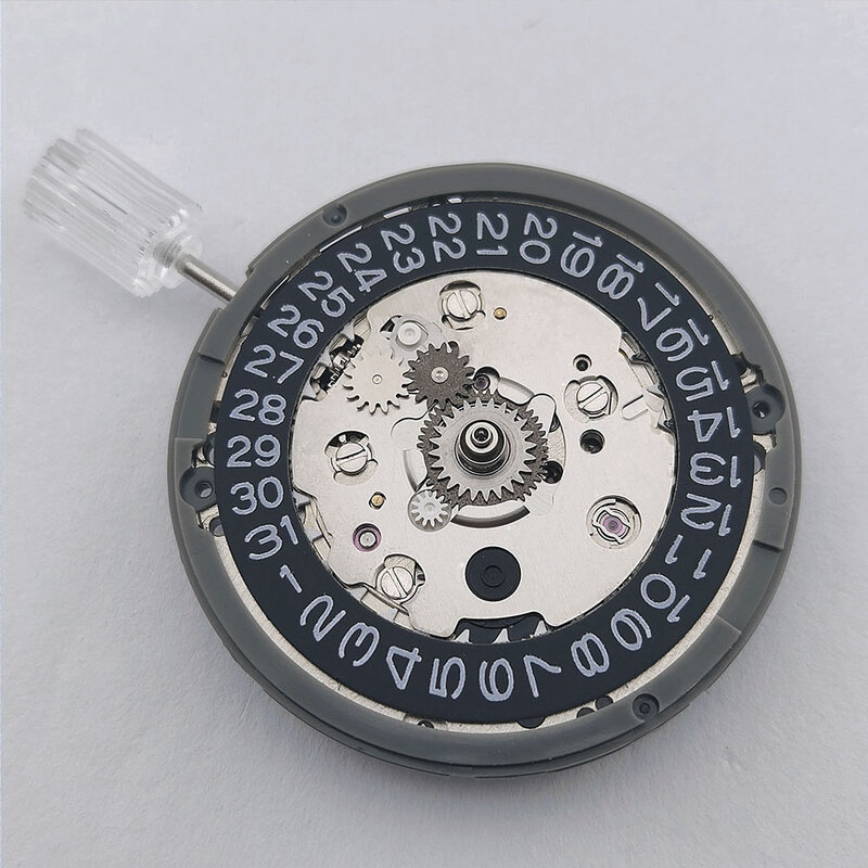 NH34/NH34A movimento giapponese originale meccanico ad alta precisione nero 9 in punto orologio automatico movimento orologio per uomo