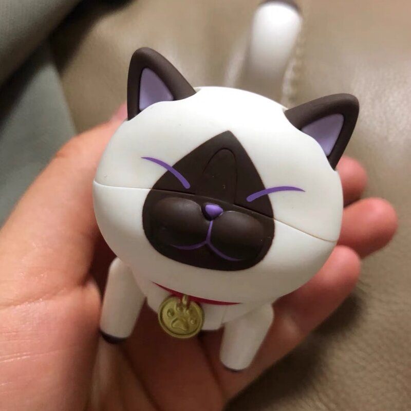 อะนิเมะน่ารักจำลอง BOX kucing ไฟฟ้าอะนิเมะเดินสัตว์ Caja ciega รูปปั้นแอคชั่นของขวัญในงานเทศกาล