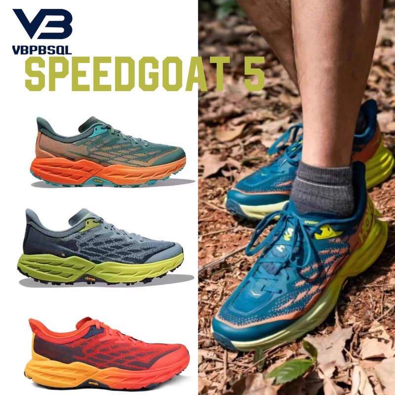 Vbpbsql Speedgoat 5 Hardloopschoenen Voor Mannen Vrouwen Ademend Buiten Jogging Wandelen Marathon Gym Casual Sneakers
